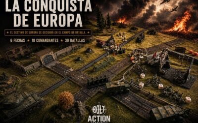 BOLT ACTION: Campaña “La conquista de Europa” – Mapa, fechas y jugadores