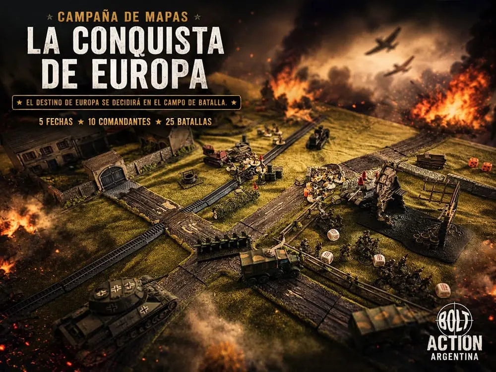 campaña bolt action la conquista de europa