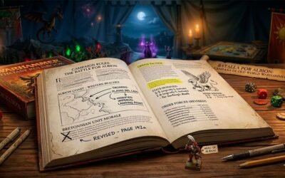 Campaña The Old World “La Isla que Despierta” – Modificaciones y aclaraciones a las reglas